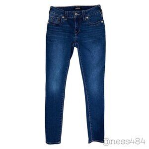 True Religion Jennie Curvy Mid Rise Super Skinny Jeans 26x29